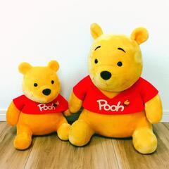 くまのプーさん大小セット(お座りタイプ)