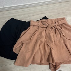 キュロットパンツ　2つセット