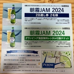【本日限定割引】朝霧JAM2024 2名用招待券