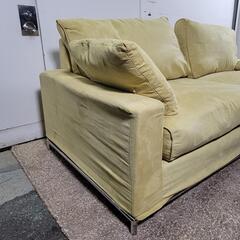 Crastina クラスティーナ ULTIMA ウルティマ SOFA　スウェード調 3人掛けソファの画像