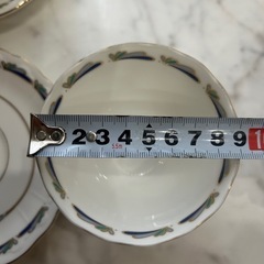Nagoya ceramic カップソーサーセット 4個 　の画像