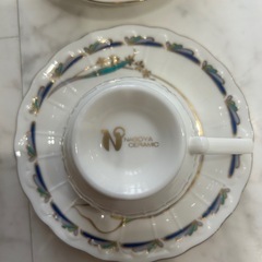 Nagoya ceramic カップソーサーセット 4個 　の画像
