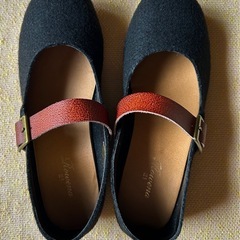 婦人靴Rowenaフラットシューズ