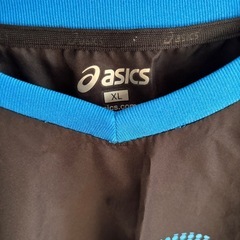 XL アシックス半袖ウインドブレーカーの画像