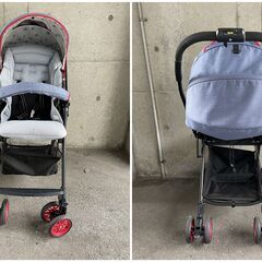 お買い得セール！定価30,000円 赤ちゃん本舗 インファンタジー UNO-A ベビーカー 便利な両対面式 折りたたみ式で持ち運びも楽々 ab型の画像