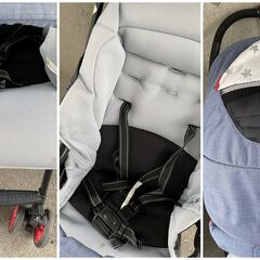 お買い得セール！定価30,000円 赤ちゃん本舗 インファンタジー UNO-A ベビーカー 便利な両対面式 折りたたみ式で持ち運びも楽々 ab型の画像