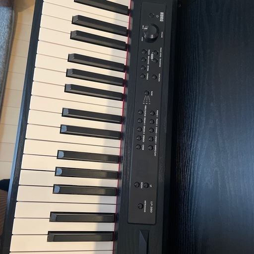 【美品】KORG コルグ　LP-380 ブラック　電子ピアノ
