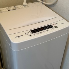 Hisense 全自動 洗濯機 5.5kg ホワイト HW-K55E