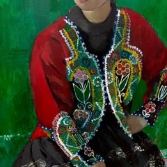 80号サイズ油絵の画像