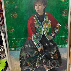 80号サイズ油絵の画像