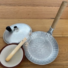 親子鍋＆すり鉢セットの画像