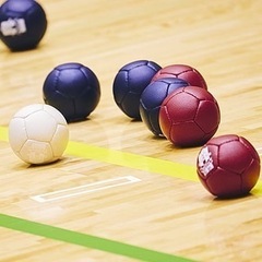 水天宮でボッチャで遊ぶ会