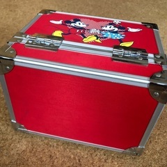 ディズニー ミッキーマウス メイクボックス 小物ボックスの画像