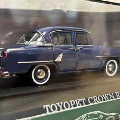 値下げTOYOPET CROWN RS BLUE EBBRO 1/43 トヨペット クラウンＲＳ　エブロの画像