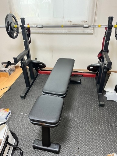 バーベルセット115kg 引き取りor仙台市内配送、仙台近隣は要相談