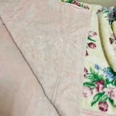 フェザー 掛け布団 敷布団 毛布 3点セット シングルの画像