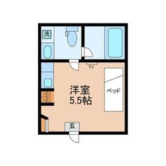 💞初月賃料無し・敷金ゼロ・礼金ゼロ・仲介手数料ゼロ💞家具家電付き...