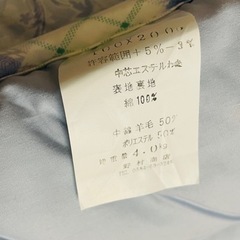 シングル 敷布団 ほぼ未使用　の画像