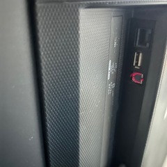 ハイセンス32型TV新品リモコン高音質で薄型スピーカー搭載の画像