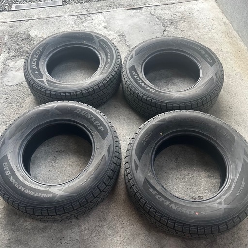 ダンロップ ウィンターマックスSJ8 17インチ スタッドレスタイヤ4本セット