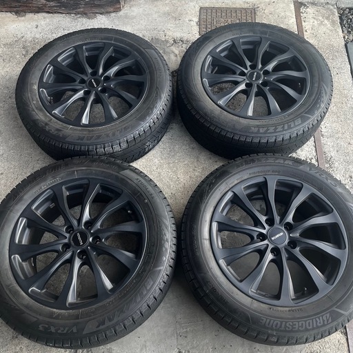 ブリヂストン VRX3 スタッドレスタイヤ 17インチ ホイール付き 4本セット