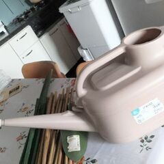 今年春、DCM購入じょうろ8リットル