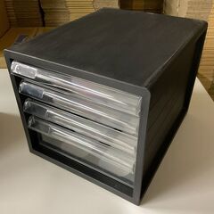 レターケース　引き出し　A4　4段　オフィスの画像