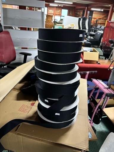 クラレ マジックテープ 黒 25m 50mm