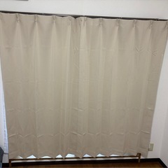 レースカーテンセット4枚セット　ベージュ　サイズ 幅×丈 / 約...