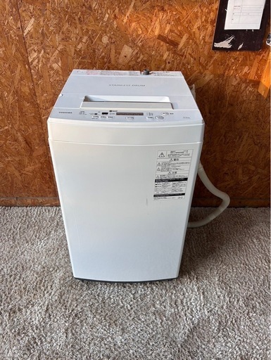 J0823   洗濯機　東芝　4.5kg 2019年