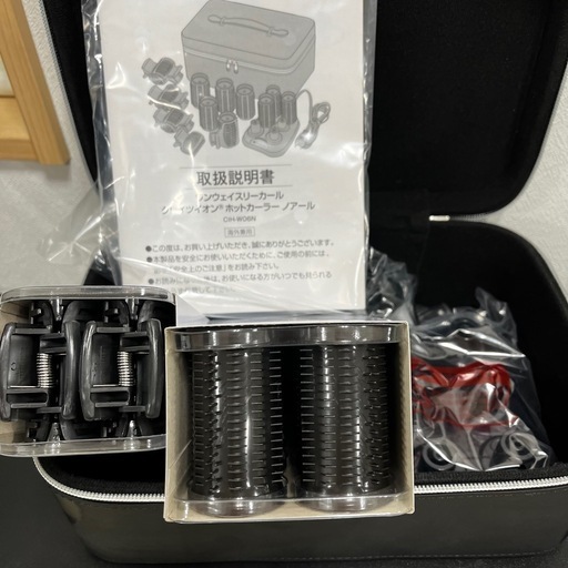 【新品未使用】ワンウェイスリーカール ホットカーラー クレイツイオン 海外兼用