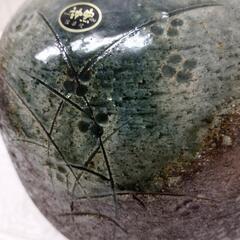 信楽焼　神窯　壺　花瓶の画像