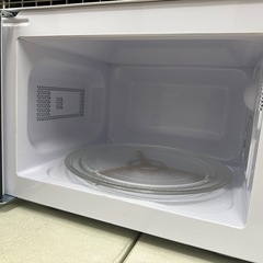 【ドリーム川西店御来店限定】ハイアール　電子レンジ　KS-MW23T17／クリーニング済み 【2002038255600758】の画像