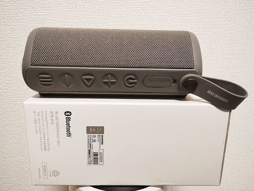 スピーカー Bluetooth 連続使用14h 防水 BTS-213-H グレー アイリスオーヤマ