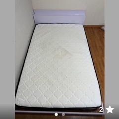 棚付きすのこローベッド の画像