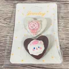 くまさん　ヘアピンセット