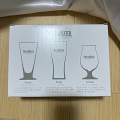 【新品未使用】DREAMBEER グラス3種類セットの画像
