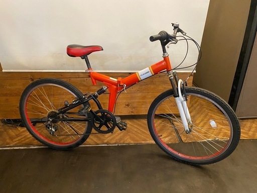 【折りたたみmtb】26インチ折りたたみマウンテンバイク