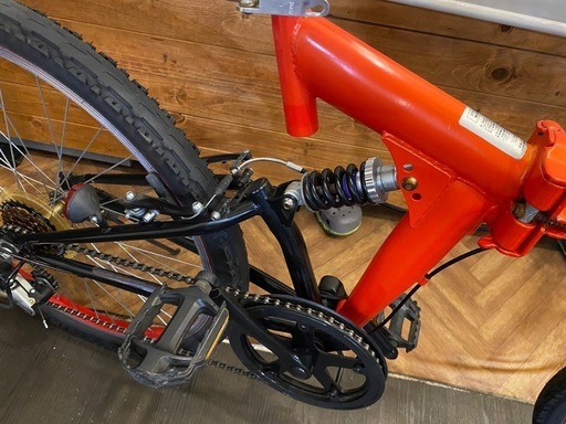 【折りたたみmtb】26インチ折りたたみマウンテンバイク