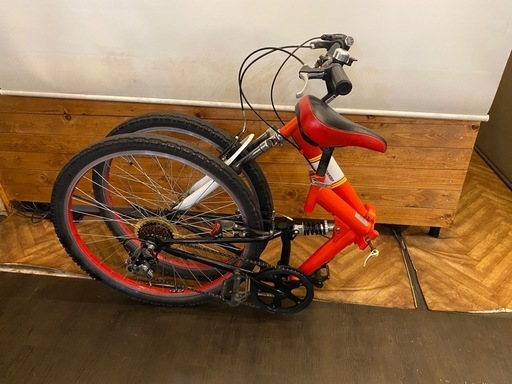 【折りたたみmtb】26インチ折りたたみマウンテンバイク