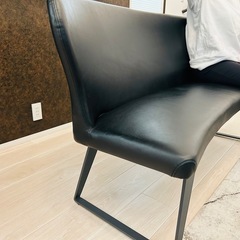 東京インテリア ダイニング 背付ベンチ レザー