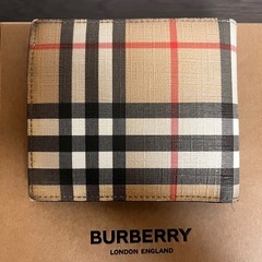 Burberry  二つ折り財布