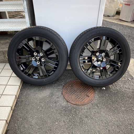 【新車外し】デリカD5 Chamonix  純正タイヤホイールセット