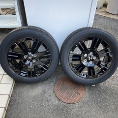 新車外し】デリカD5 Chamonix 純正タイヤホイールセット