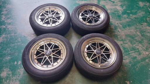 WORK EQUIP 03 14インチ 5.5J  ホイール　４本セット