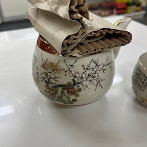 伊賀焼　茶器セット　茶器揃　共箱　湯呑　湯冷し　急須
