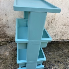 美品‼️ニトリキッチンワゴンカート3段テーブルワゴン🍉プロフ必要の画像