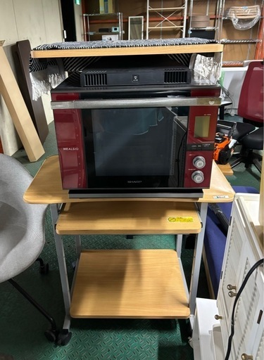 電子レンジラック  キッチン収納