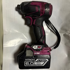 値下　実働品　日立工機 インパクト　18v