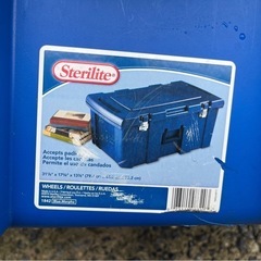 Steriliteストレージキャスター取手付き収納ボックスコンテナ🍉プロフ必読の画像